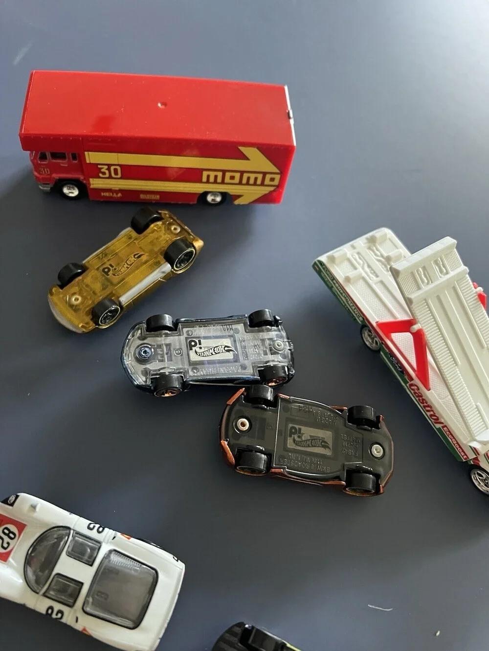 Lot of 8 Assorted Hot Wheel Premium Cars Team Transport Porsche ID odyssey